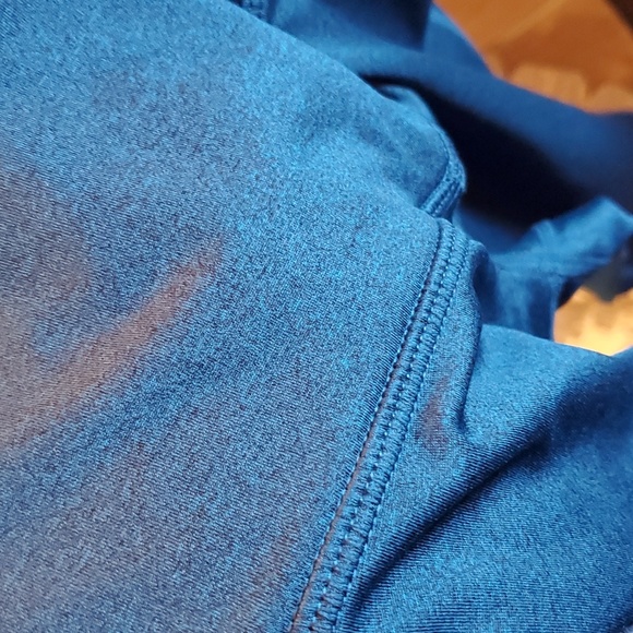 NWT Jenni Full Length Leggings Cross Band Front Legion Blue Women XS - Picture 6 of 10